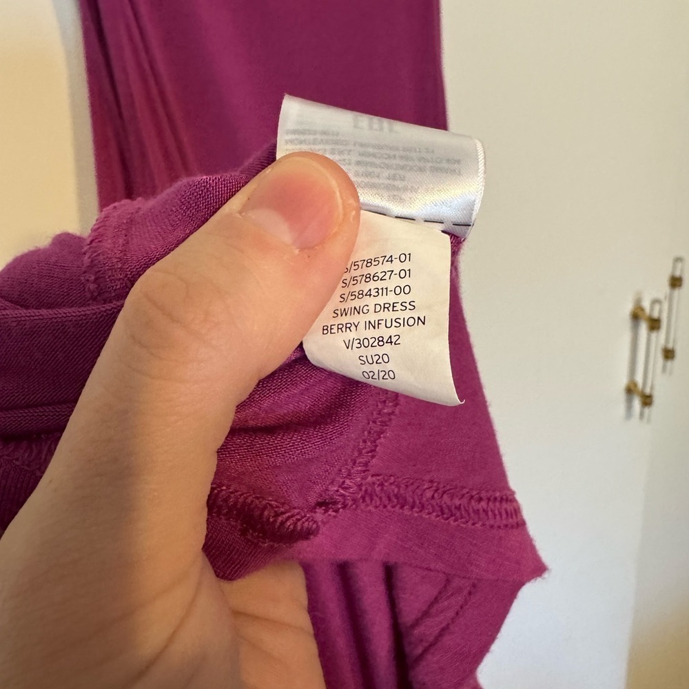 GAP XXL Hot Pink Sleeveless Swing Dress - Picture 8 of 10